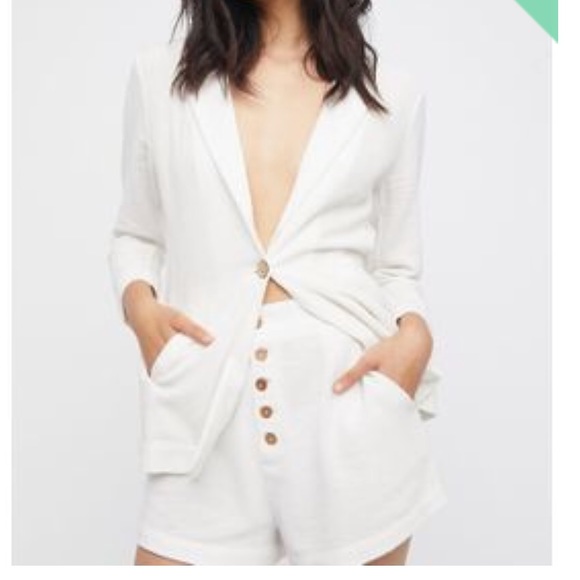 white short set suit